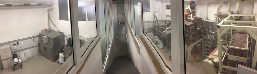 Mill with production of organic and gluten-free dry fresh pasta