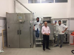 Mill with production of organic and gluten-free dry fresh pasta